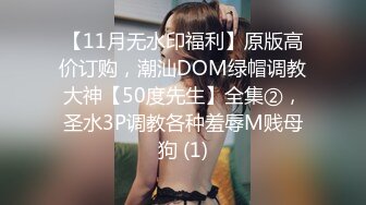 【11月无水印福利】原版高价订购，潮汕DOM绿帽调教大神【50度先生】全集②，圣水3P调教各种羞辱M贱母狗 (1)