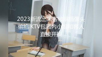 2023新流出黑客破解摄像头偷拍 KTV包厢内小姐和客人直接开操