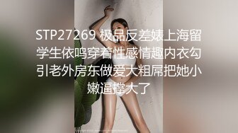 STP27269 极品反差婊上海留学生依鸣穿着性感情趣内衣勾引老外房东做爱大粗屌把她小嫩逼撑大了