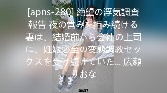 [apns-280] 絶望の浮気調査報告 夜の営みを拒み続ける妻は、結婚前から会社の上司に、妊娠必至の変態調教セックスを受け続けていた... 広瀬りおな