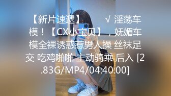 【新片速遞】   ❤️√ 淫荡车模！【CX小宝贝】，妩媚车模全裸诱惑惹男人操 丝袜足交 吃鸡啪啪 主动骑乘 后入 [2.83G/MP4/04:40:00]